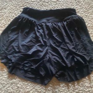 Float athletic spandex shorts